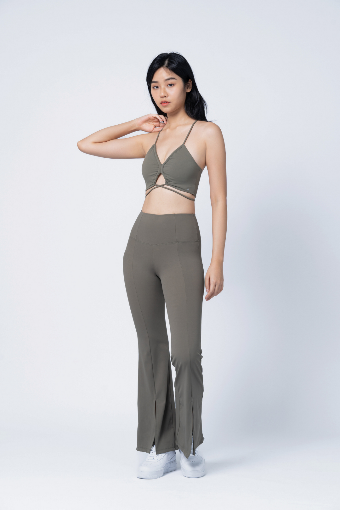 VogueMotion Slit Pants